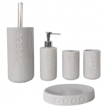 Ensemble de toilette Shiny 5 pièces Ensemble de toilette Shiny 5 pièces