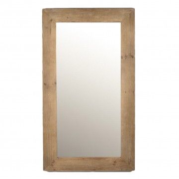 Marco de madera de espejo rectangular Marco de madera de espejo rectangular