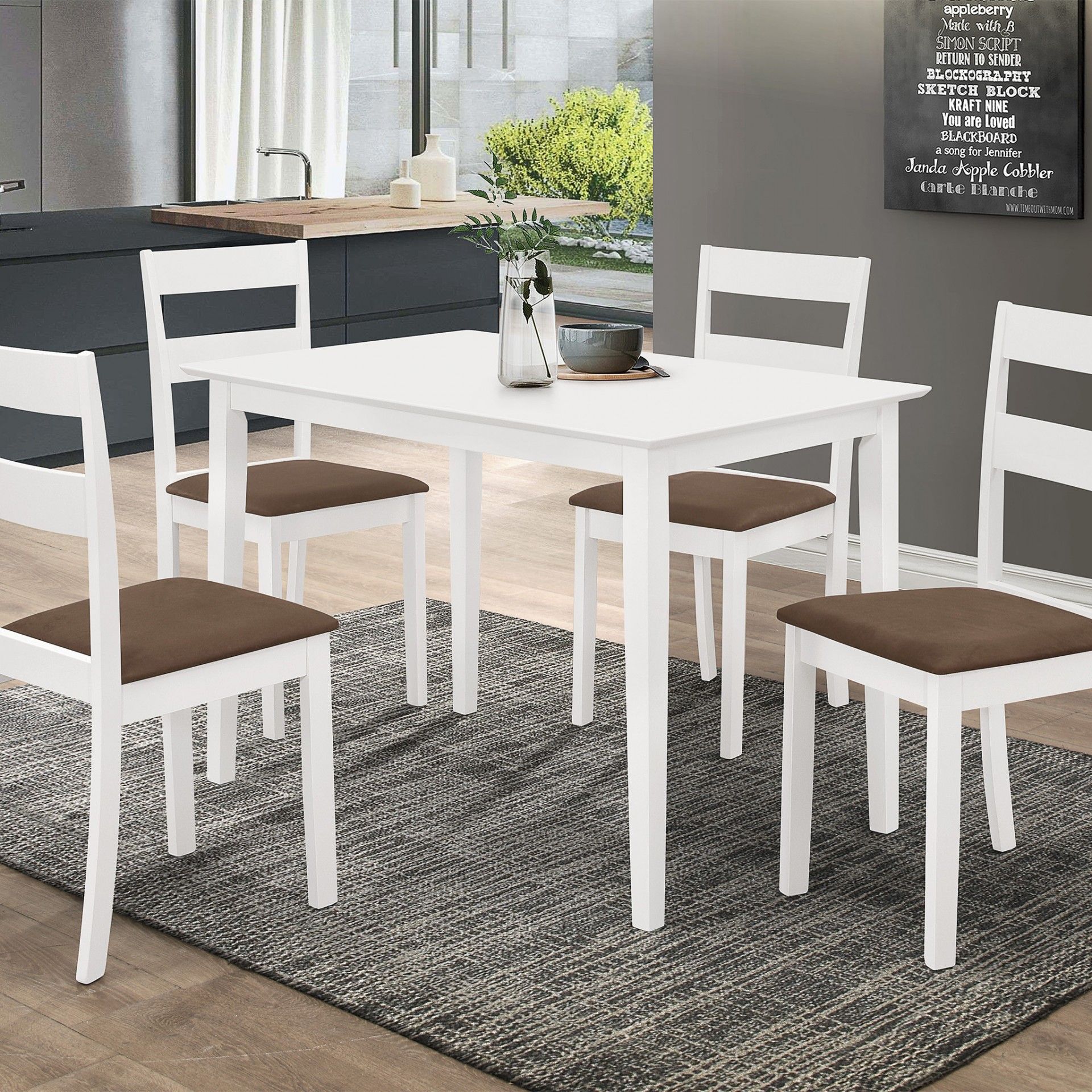 Dallas Table with 4 Chairs