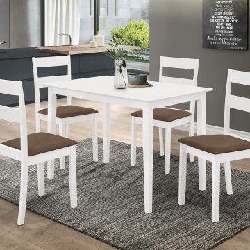 Mesa Dallas con 4 sillas Mesa Dallas con 4 sillas