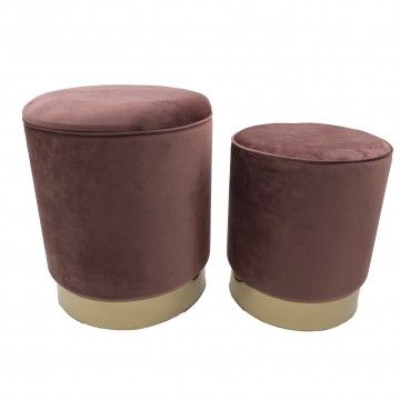 Set 2 Burnett Poufs Set 2 Burnett Poufs