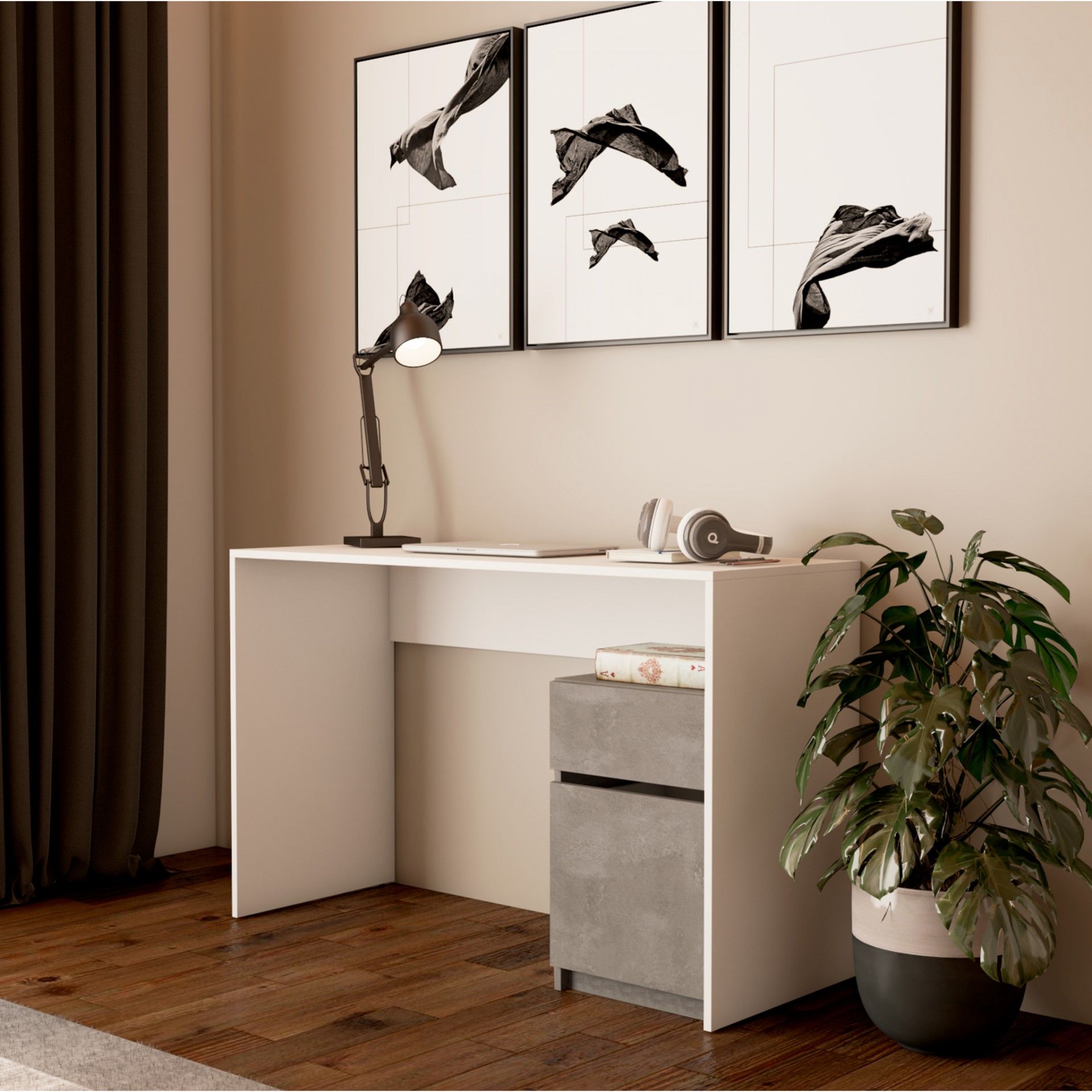 Origin One Desk with Block