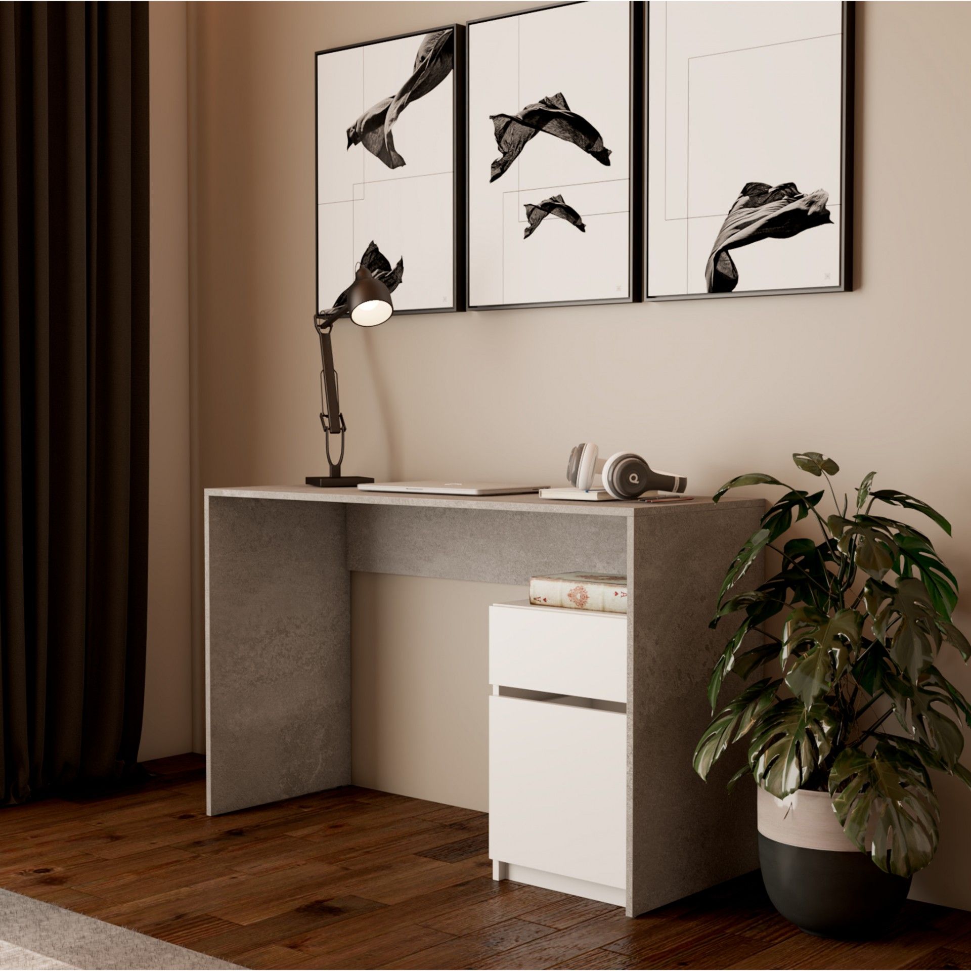 Origin One Desk with Block