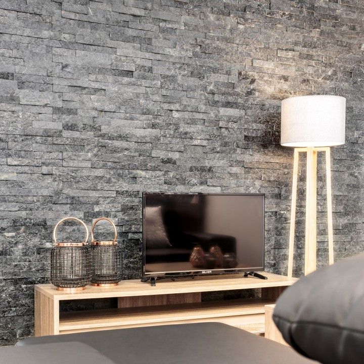 Quartzite noire 15x55 Quartzite noire 15x55