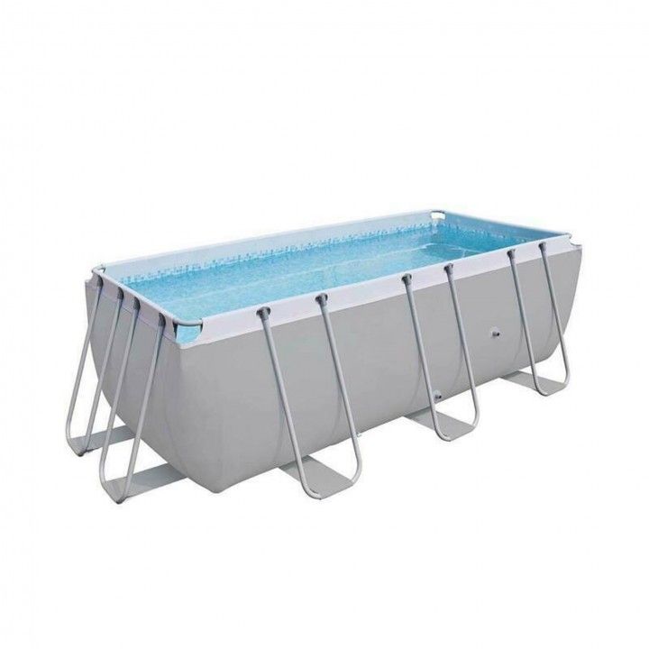 Piscina Trend Rectangular Tubular con Depuradora 540x100x250 cm Piscina Trend Rectangular Tubular con Depuradora 540x100x250 cm