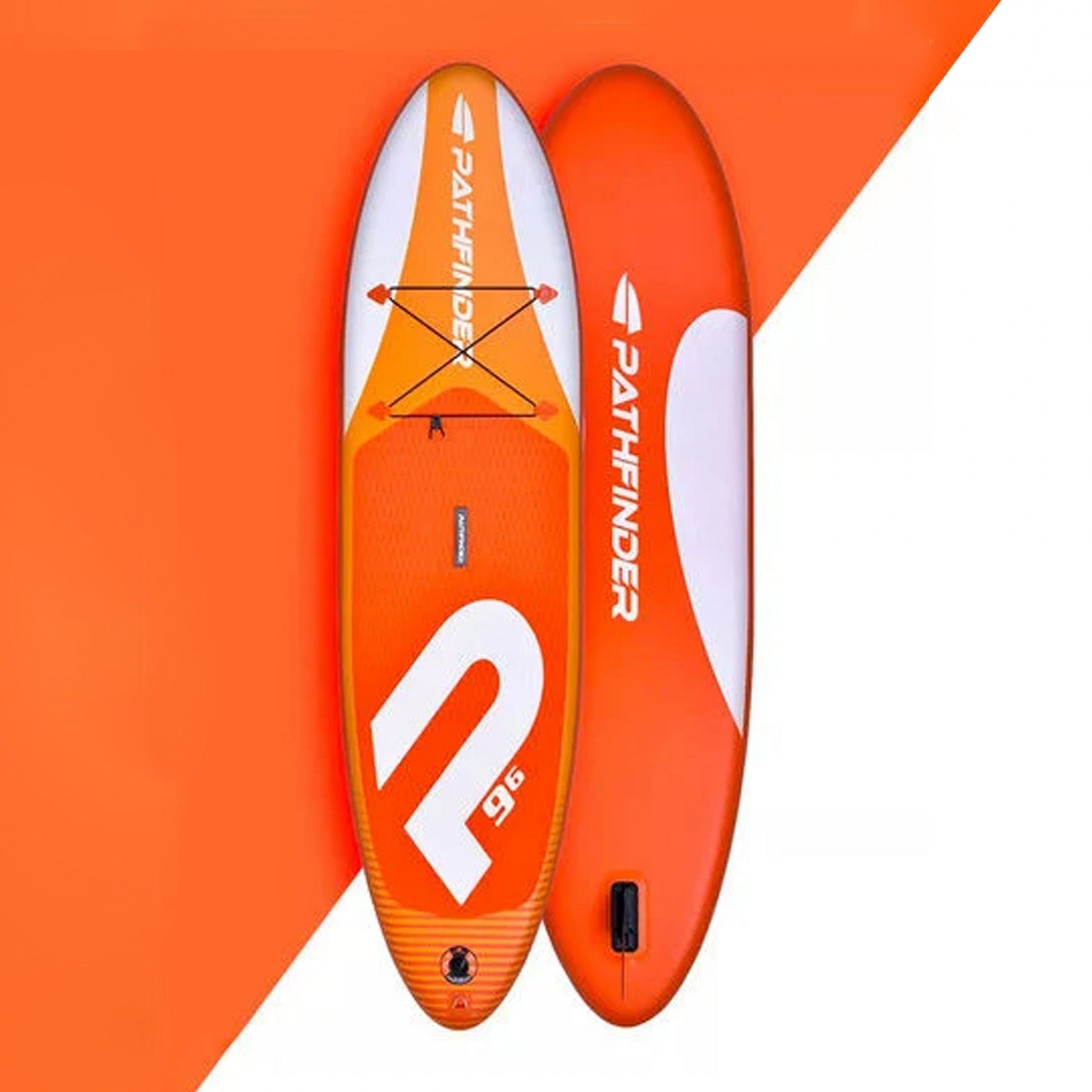 Orange Inflatable Stand Up Paddle Board