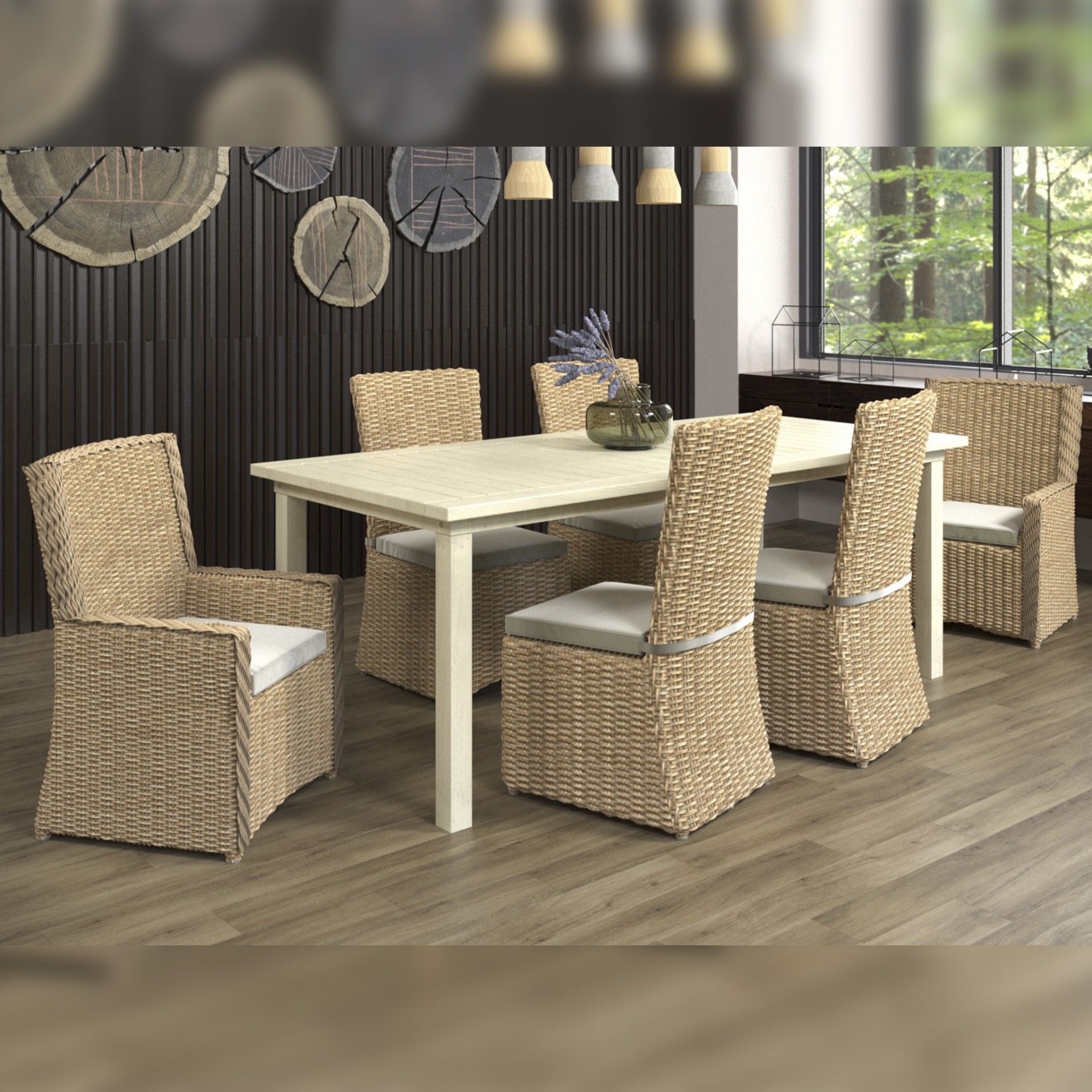 Chair with Armrests Maupiti