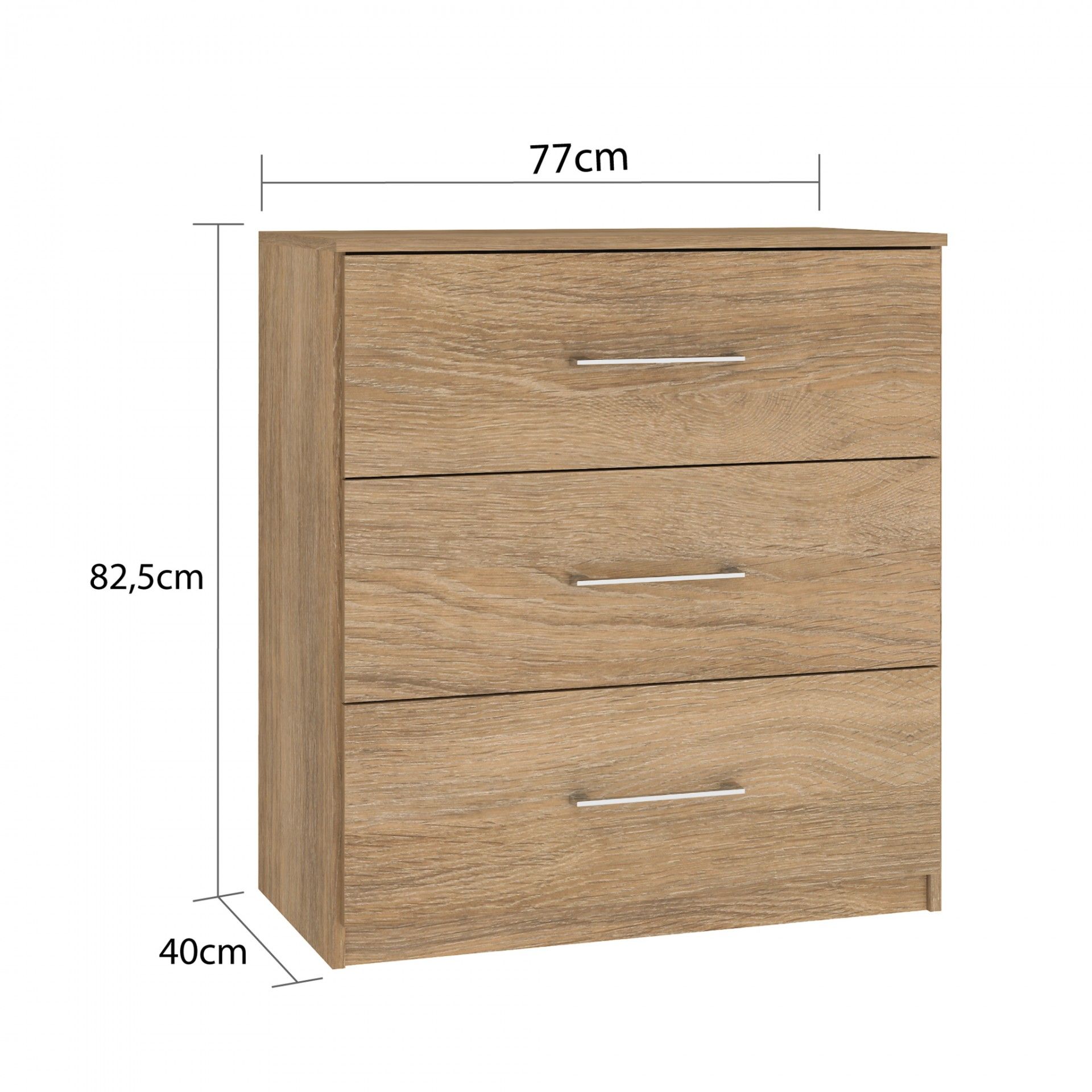 Dresser April 3 Drawers