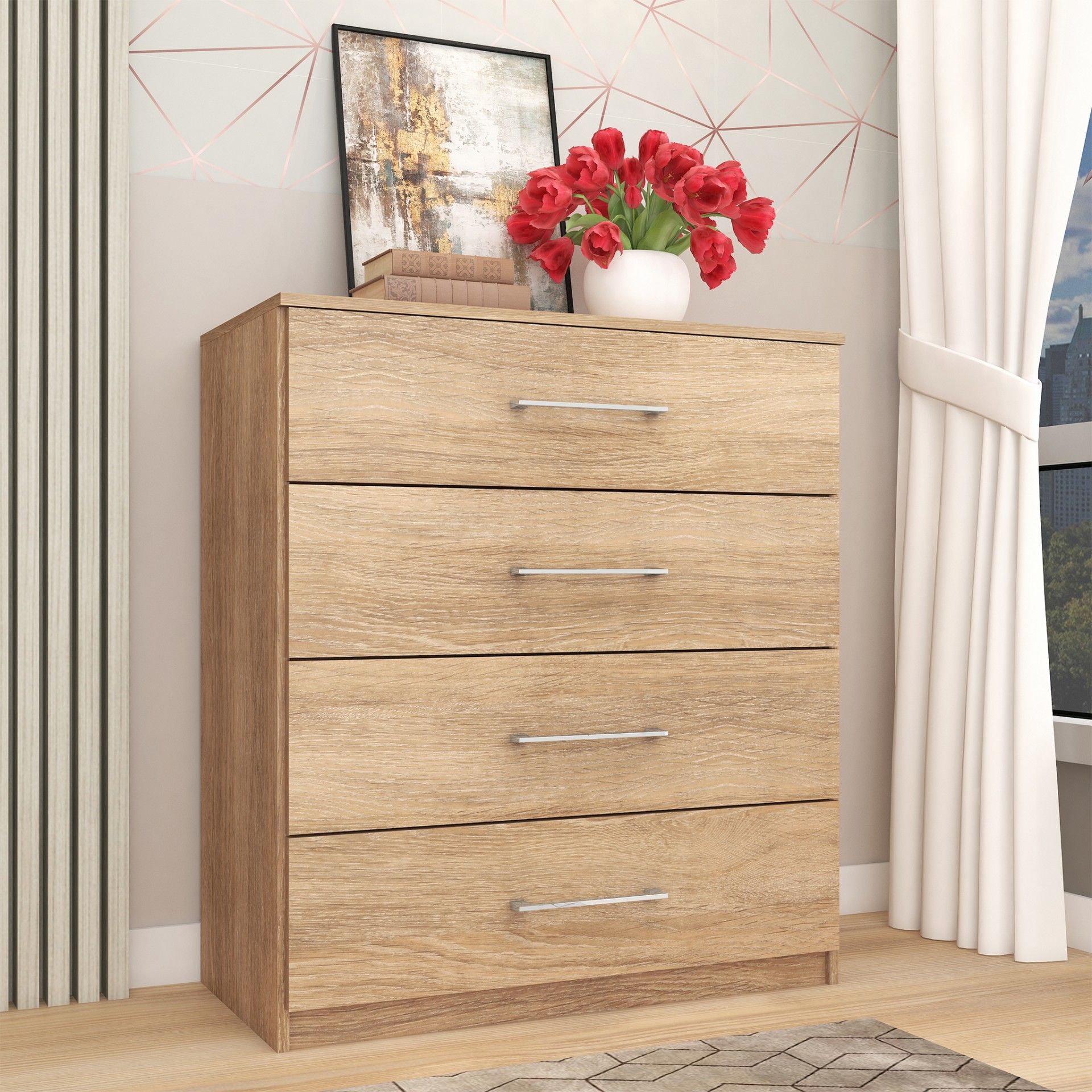 Dresser April 4 Drawers