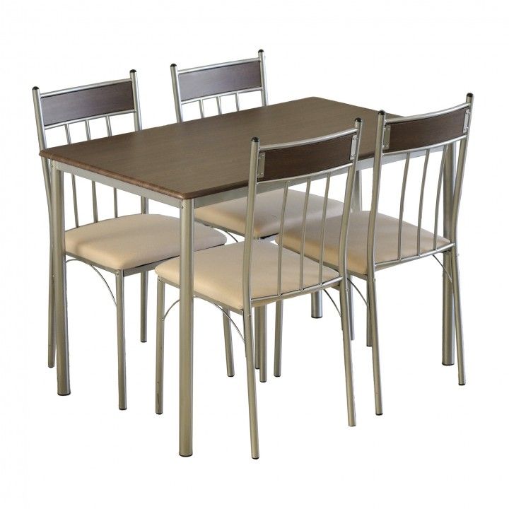 Mesa Cádiz con 4 sillas Mesa Cádiz con 4 sillas
