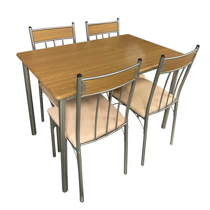 Mesa Cádiz con 4 sillas Mesa Cádiz con 4 sillas