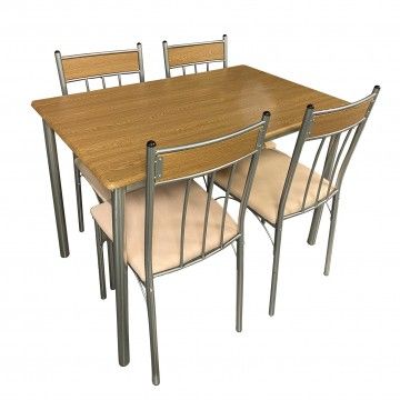 Mesa Cdiz com 4 Cadeiras
