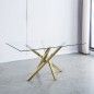 TRANSPARENTE/DOURADO