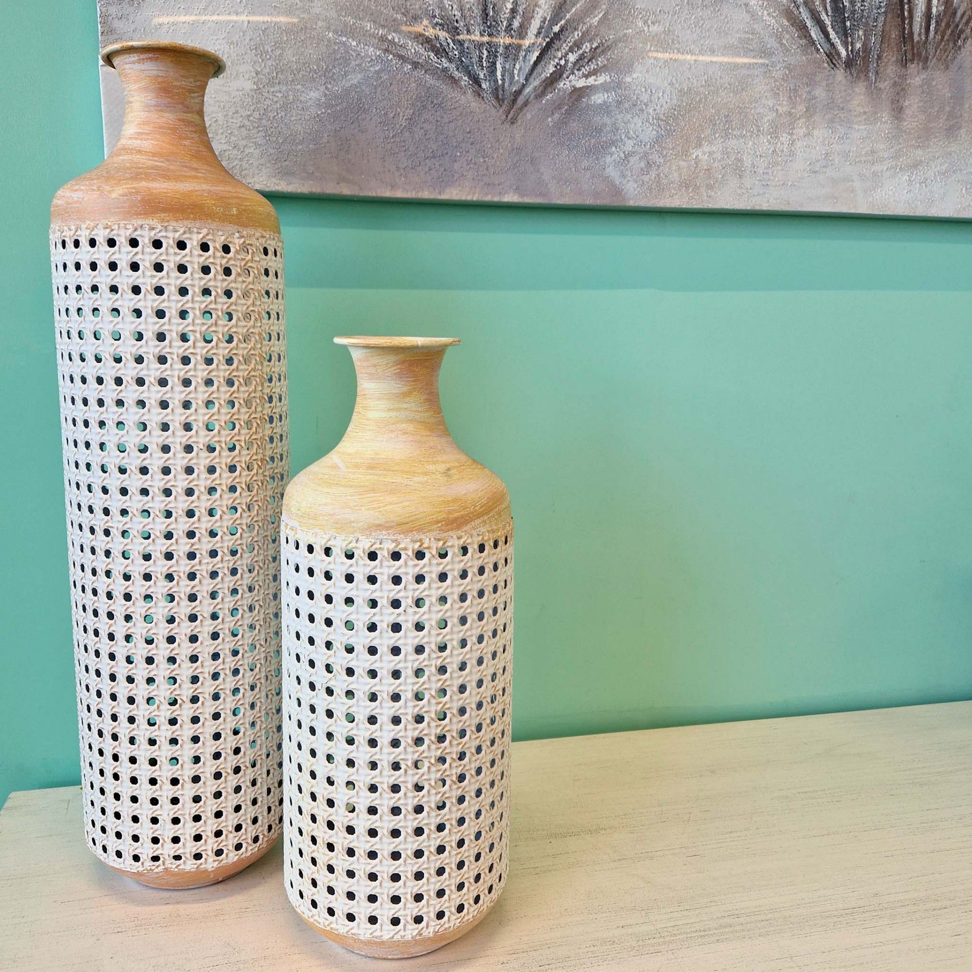 Perforated Decorative Vase