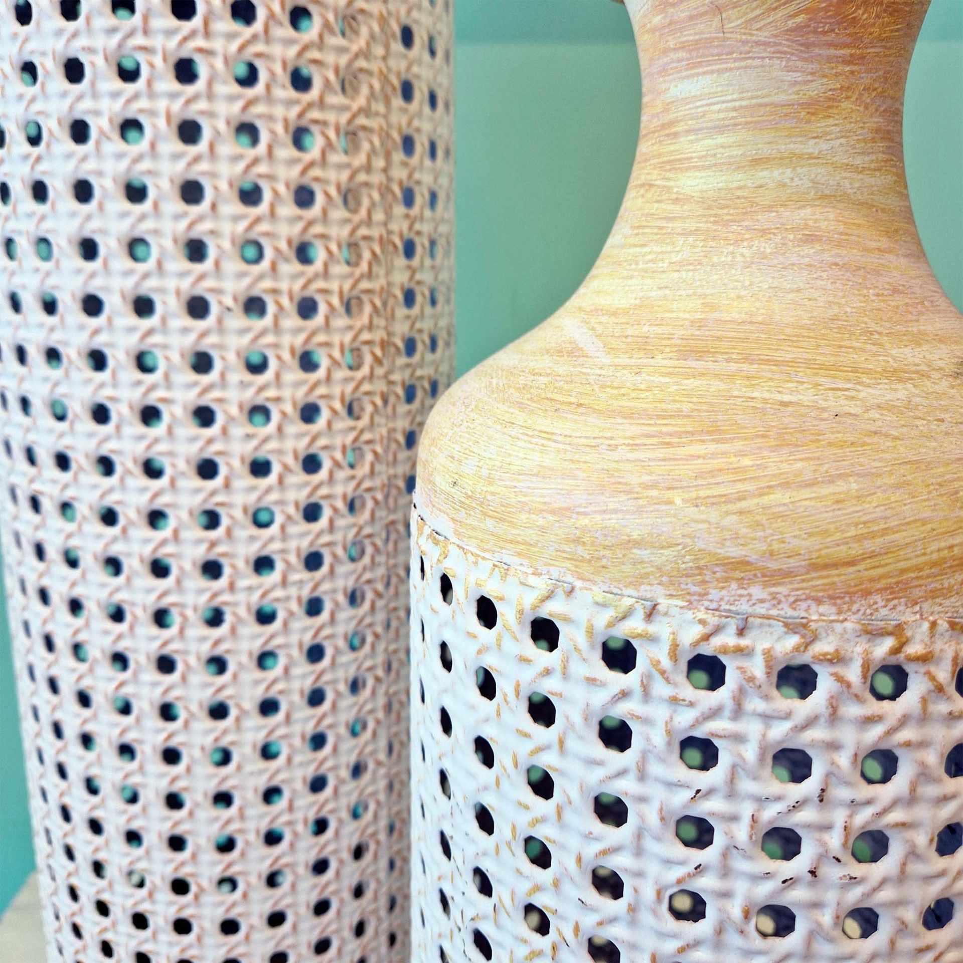 Perforated Decorative Vase