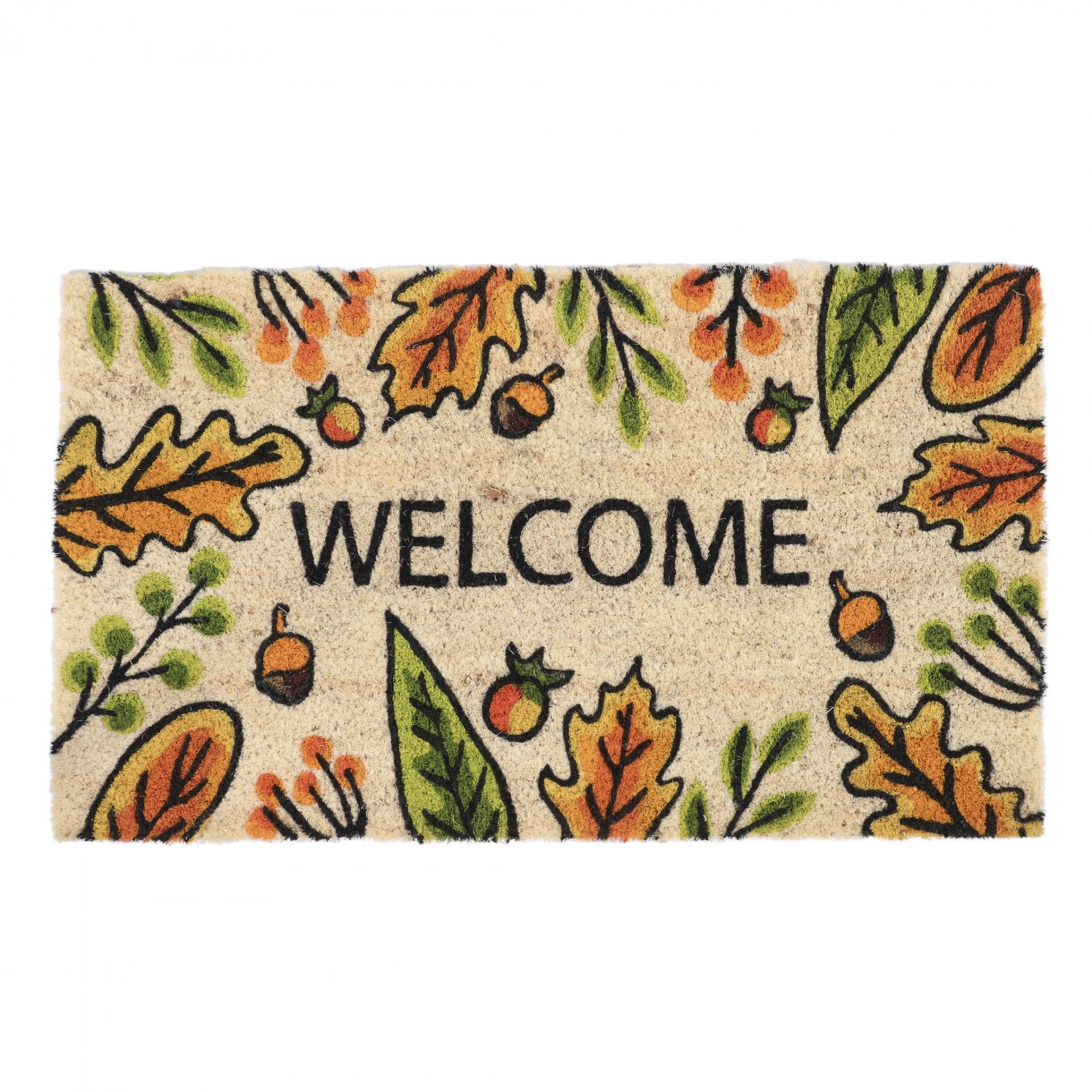 Cairo Leaves Welcome Rug