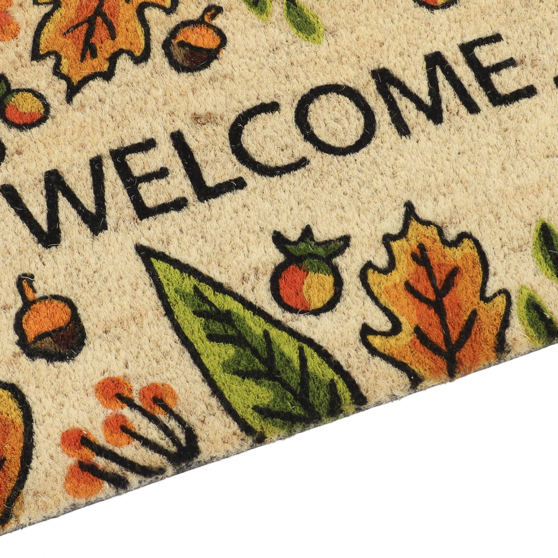 Cairo Leaves Welcome Rug