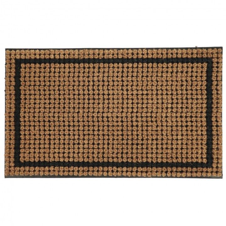 Alfombra Cairo Borde Negro Base Goma