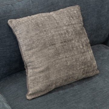 Cojín de chenilla con terciopelo Living Cojín de chenilla con terciopelo Living