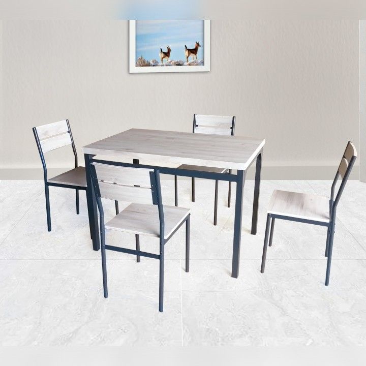 Mesa Málaga con 4 Sillas Mesa Málaga con 4 Sillas