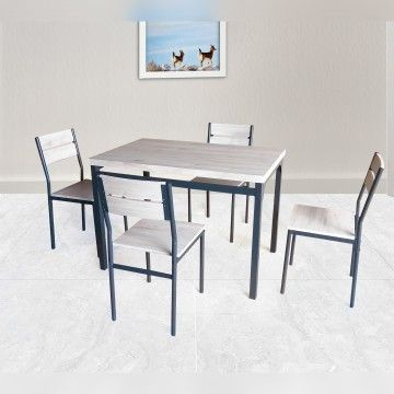 Mesa Mlaga com 4 Cadeiras