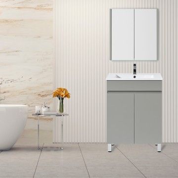 Meuble WC Key 60 avec lavabo Meuble WC Key 60 avec lavabo