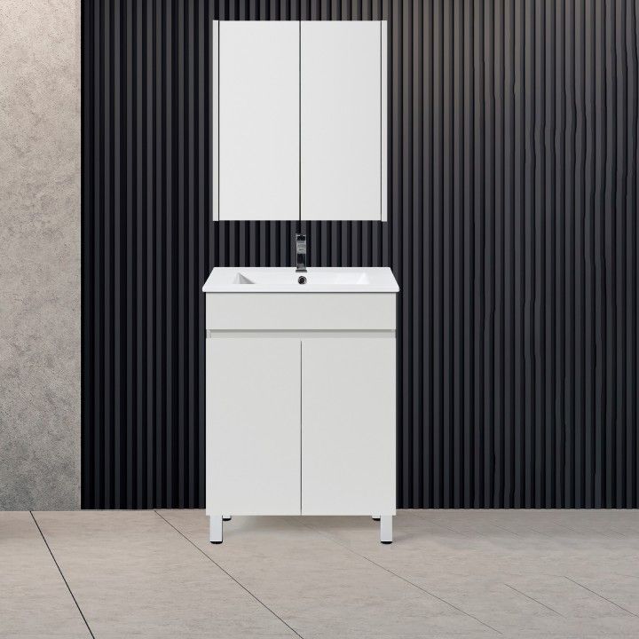 Meuble WC Key 60 avec lavabo Meuble WC Key 60 avec lavabo