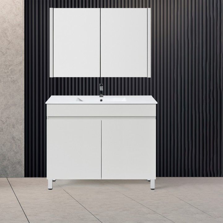 Meuble Key 100 WC avec lavabo Meuble Key 100 WC avec lavabo