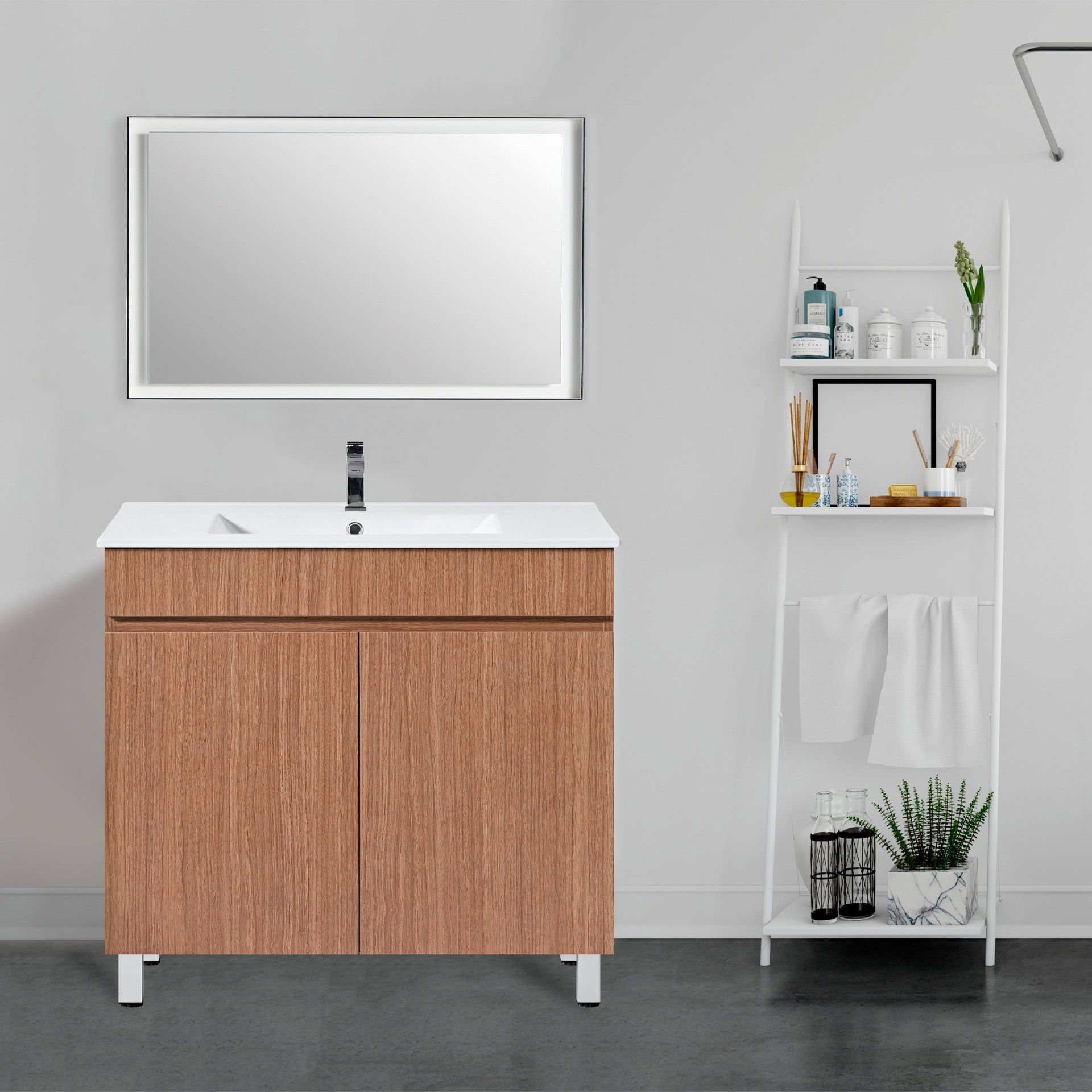 Meuble WC Key 80 avec lavabo