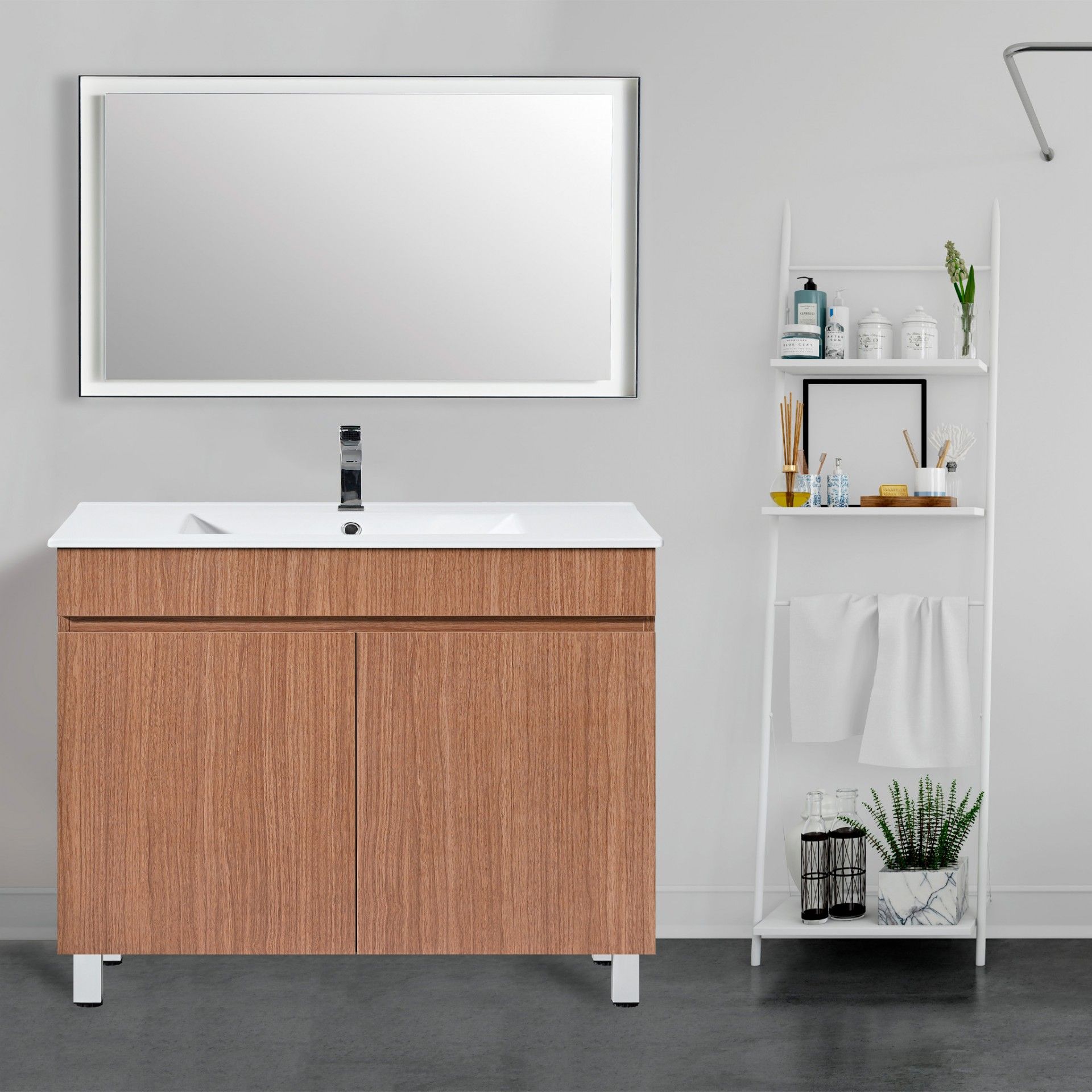 Meuble Key 100 WC avec lavabo