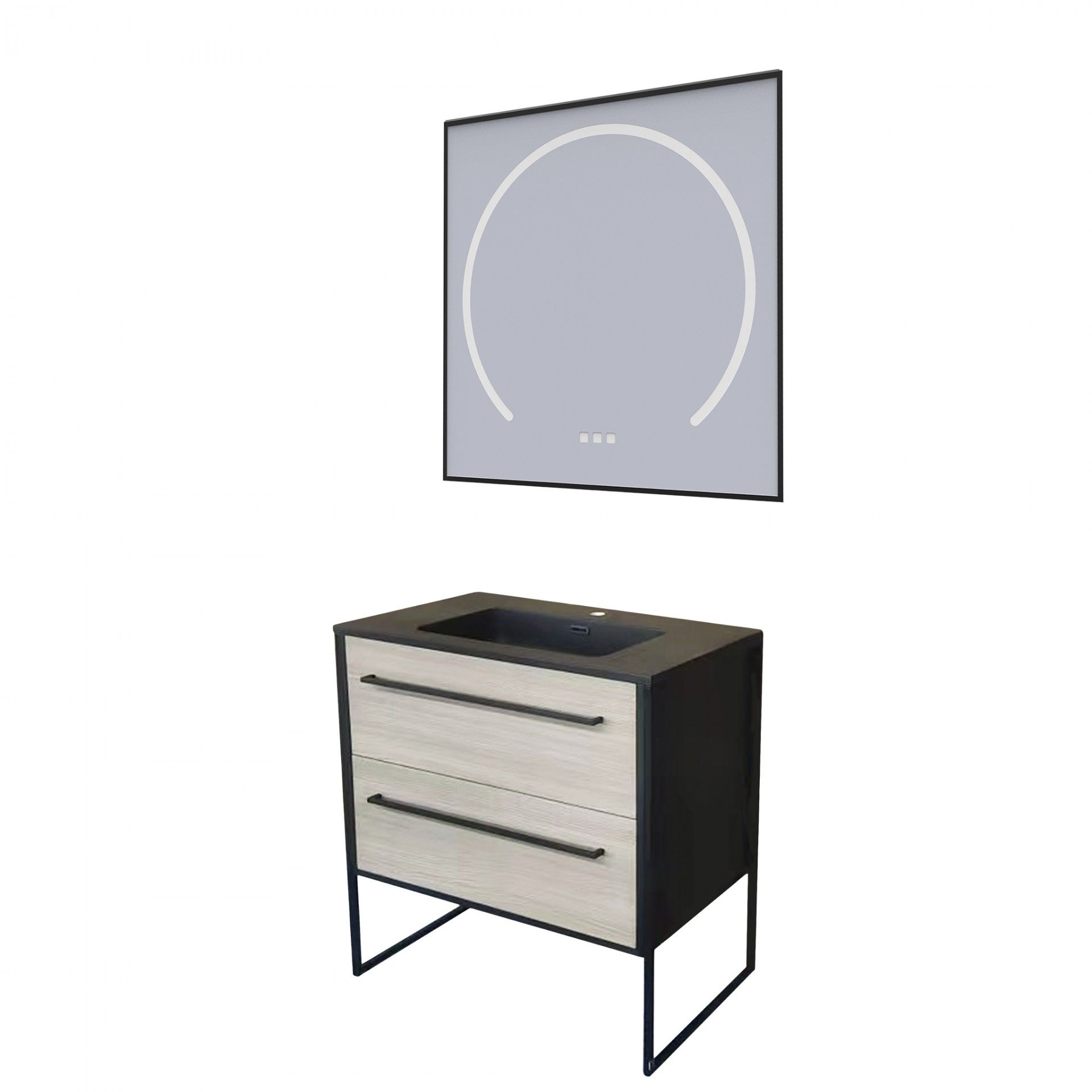 Meuble WC Prime avec lavabo