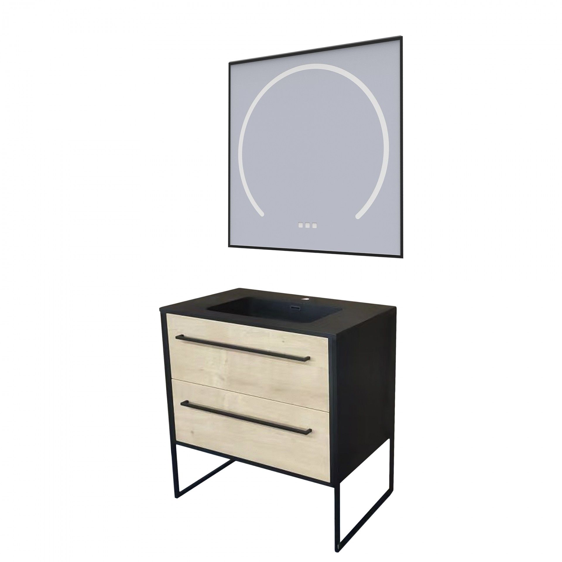 Meuble WC Prime avec lavabo