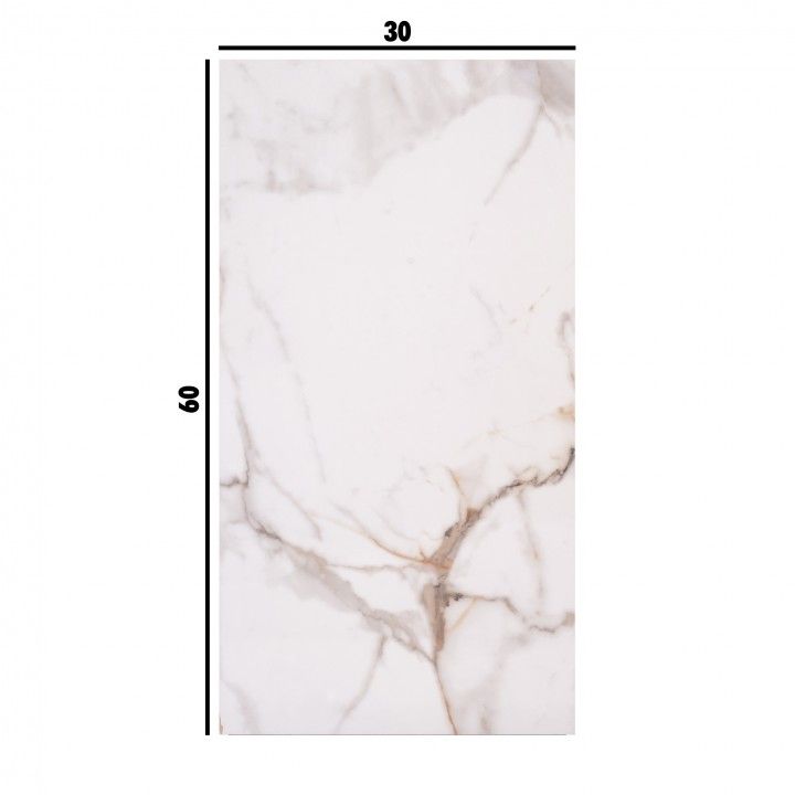 Porcelánico Rectificado Streightex Calacatta Gold 30x60 Porcelánico Rectificado Streightex Calacatta Gold 30x60