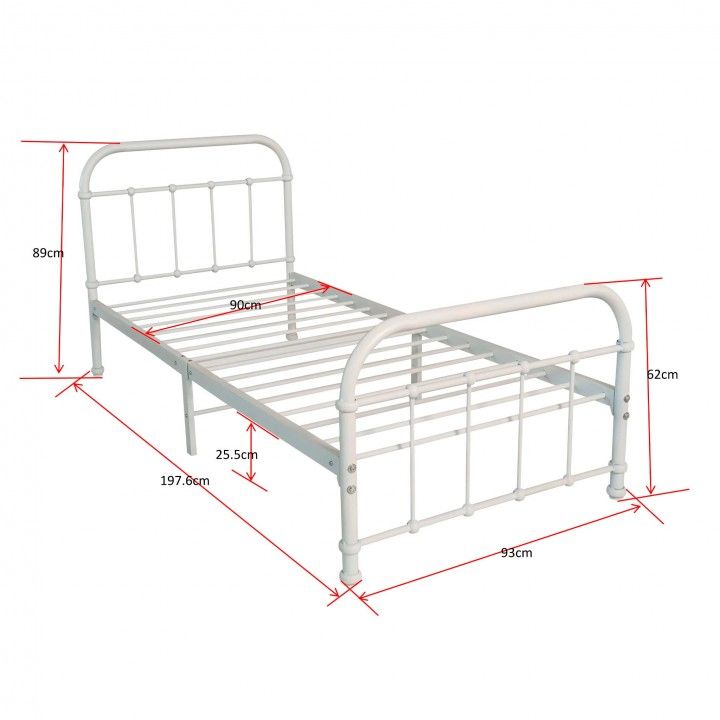 Anne Metallic Bed Anne Metallic Bed