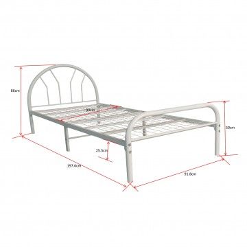 Amélie Metallic Bed Amélie Metallic Bed