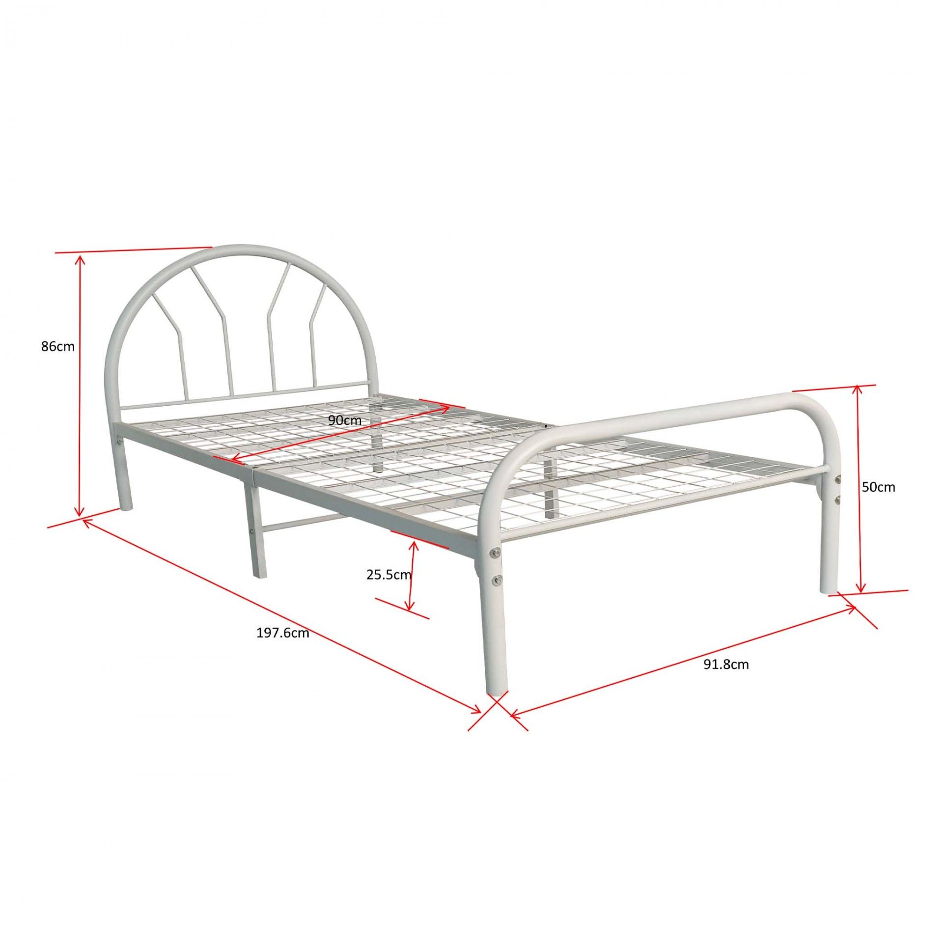 Amélie Metallic Bed