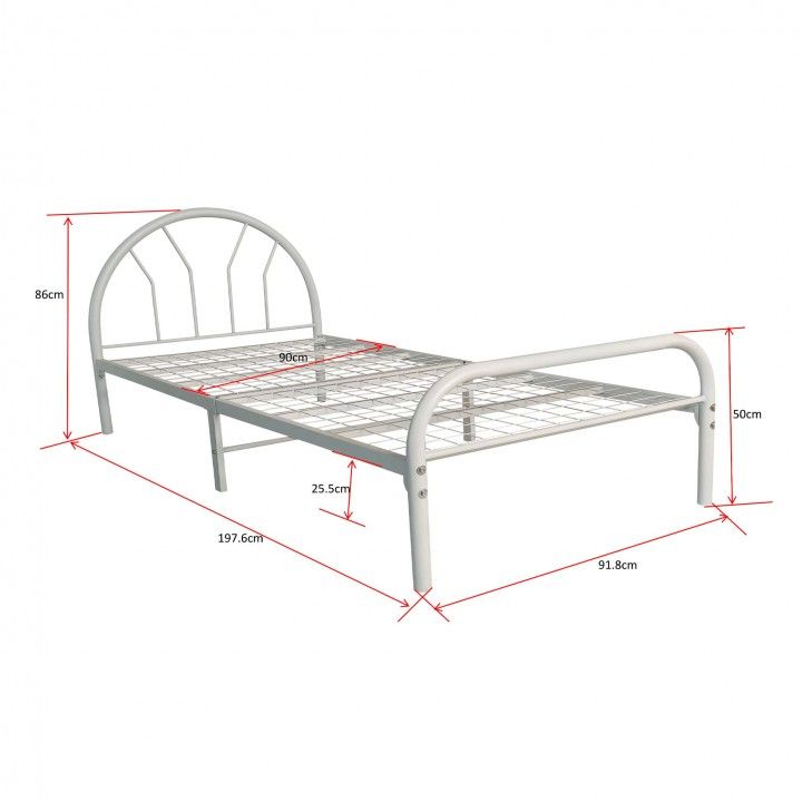 Amélie Metallic Bed Amélie Metallic Bed