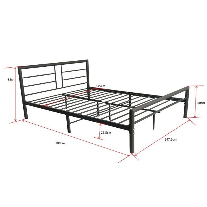Marie Metallic Bed Marie Metallic Bed