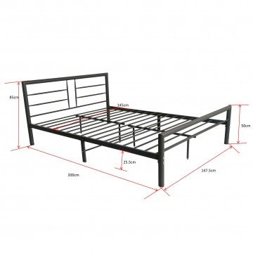 Marie Metallic Bed Marie Metallic Bed