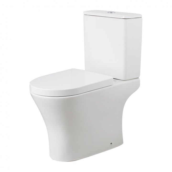 Turim Compact Toilet with Soft Close Top Turim Compact Toilet with Soft Close Top