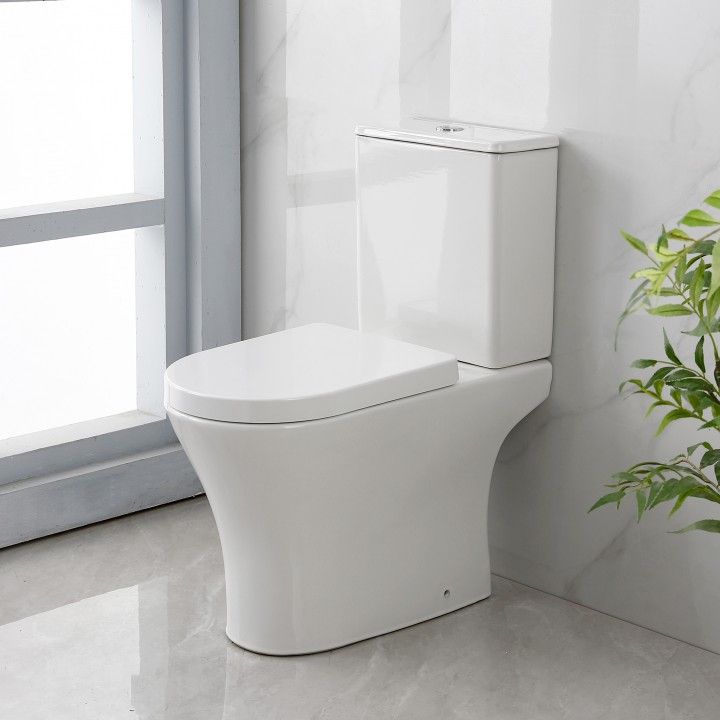 Turim Compact Toilet with Soft Close Top Turim Compact Toilet with Soft Close Top
