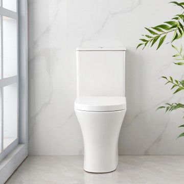 Turim Compact Toilet with Soft Close Top Turim Compact Toilet with Soft Close Top