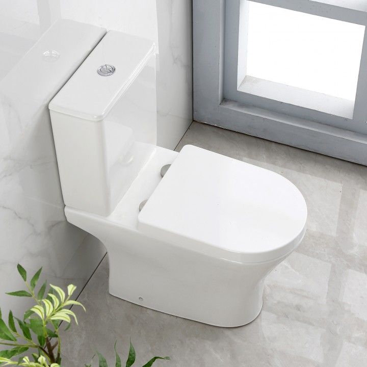 Turim Compact Toilet with Soft Close Top Turim Compact Toilet with Soft Close Top