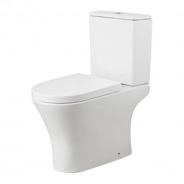 Turim Compact Toilet with Soft Close Top Turim Compact Toilet with Soft Close Top