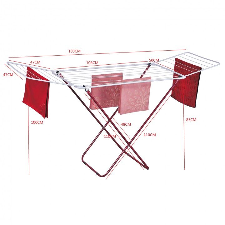 Drying rack Palma  with flaps 18Mt