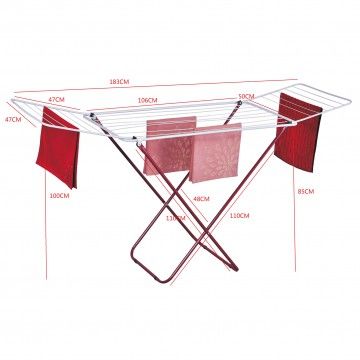 Drying rack Palma  with flaps 18Mt