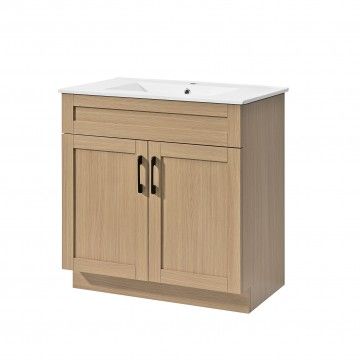Lorena WC cabinet with washbasin Lorena WC cabinet with washbasin