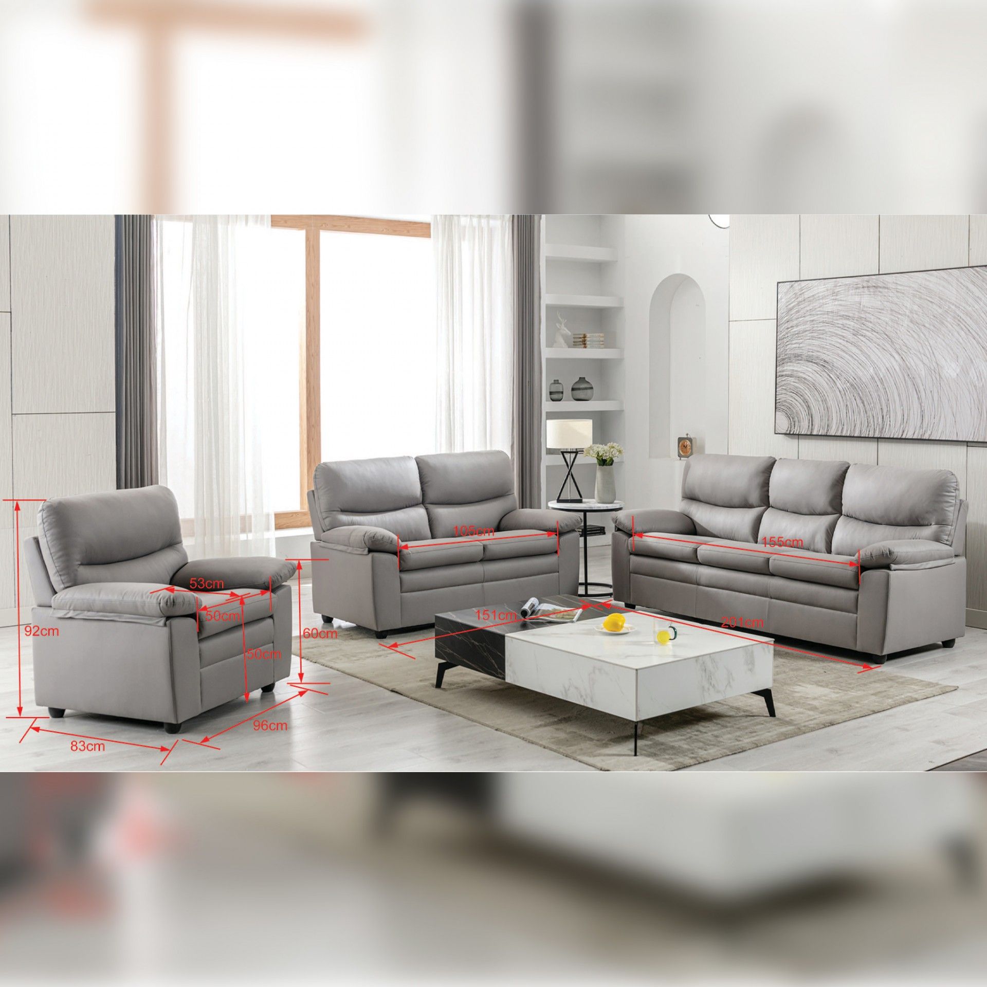 Ontario 1 Seater Sofa