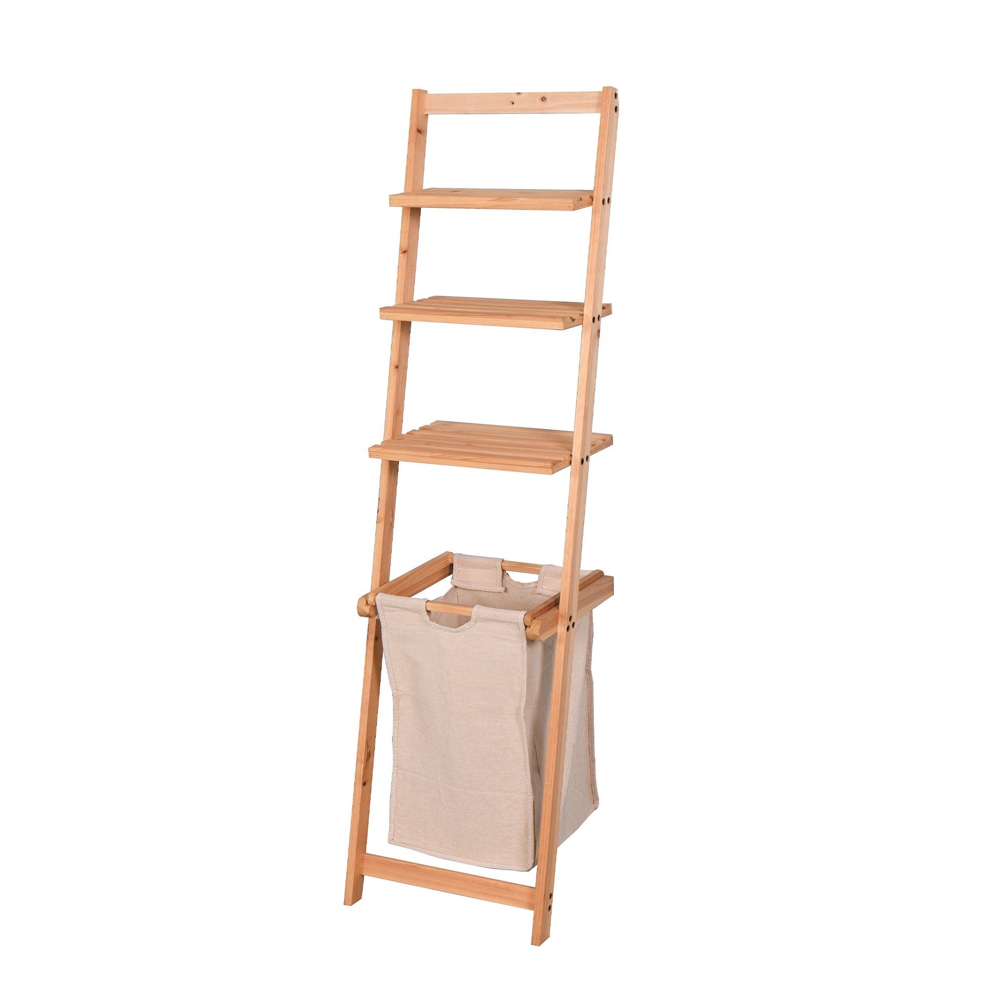 Boni Bookcase 3 Shelves + Basket