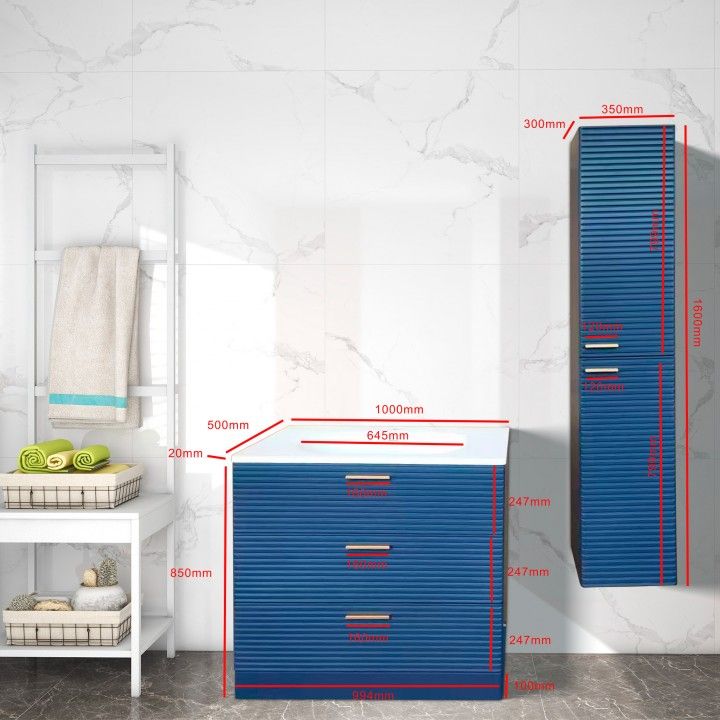 Meuble WC Elite avec lavabo Meuble WC Elite avec lavabo